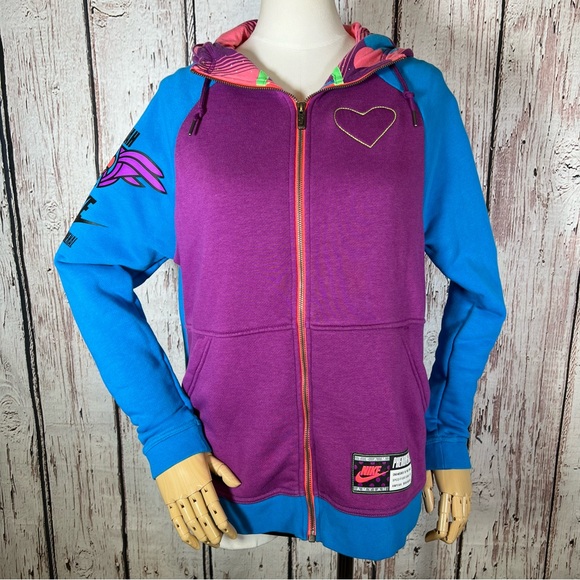 Nike Doernbecher Freestyle Amyiah's Rally Full-Zip Hoodie Sweatshirt MEDIUM EUC - Picture 4 of 16